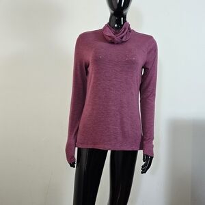 Express Women's Plum Cowl Neck Sweater